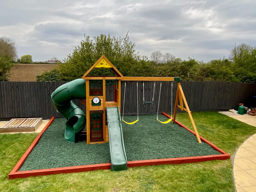 Rubber Playground Chippings Terraflex