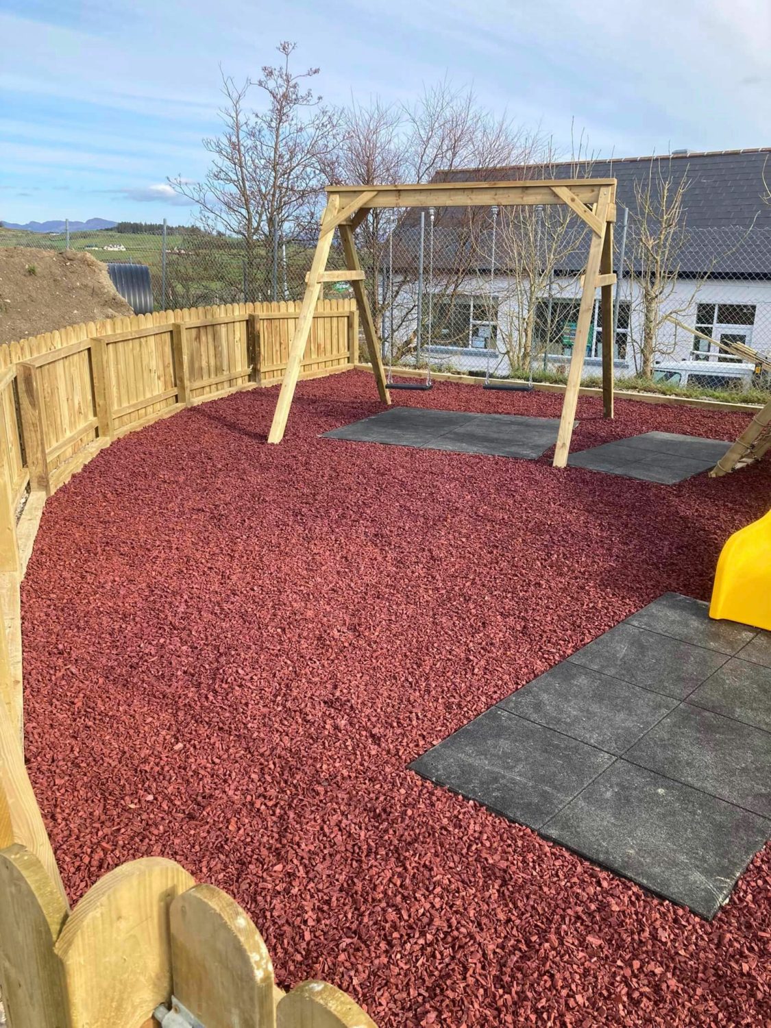 Rubber Playground Chippings Terraflex